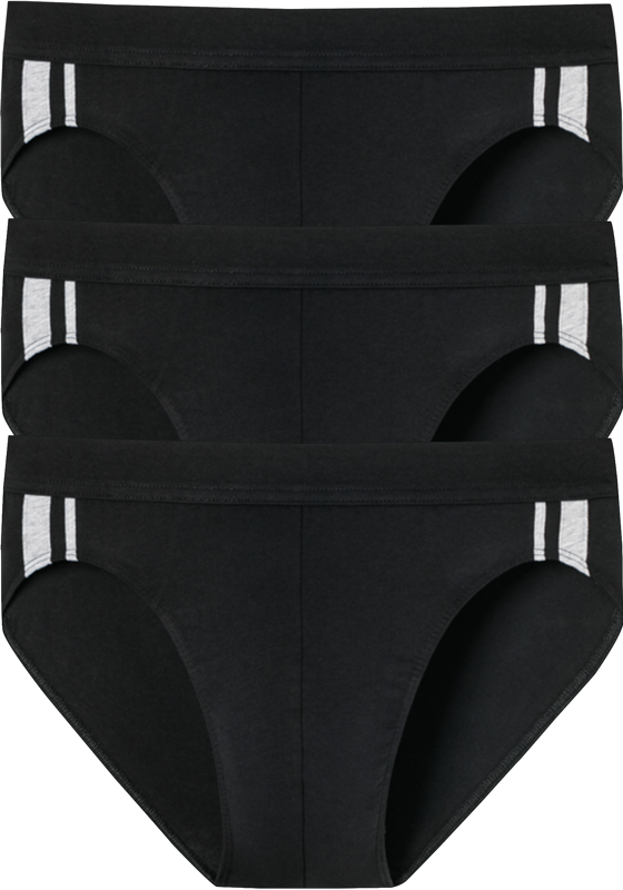SCHIESSER 95/5 Stretch rio slips (3-pack), zwart SCHIESSER 95/5 Stretch rio slips (3-pack), zwart
