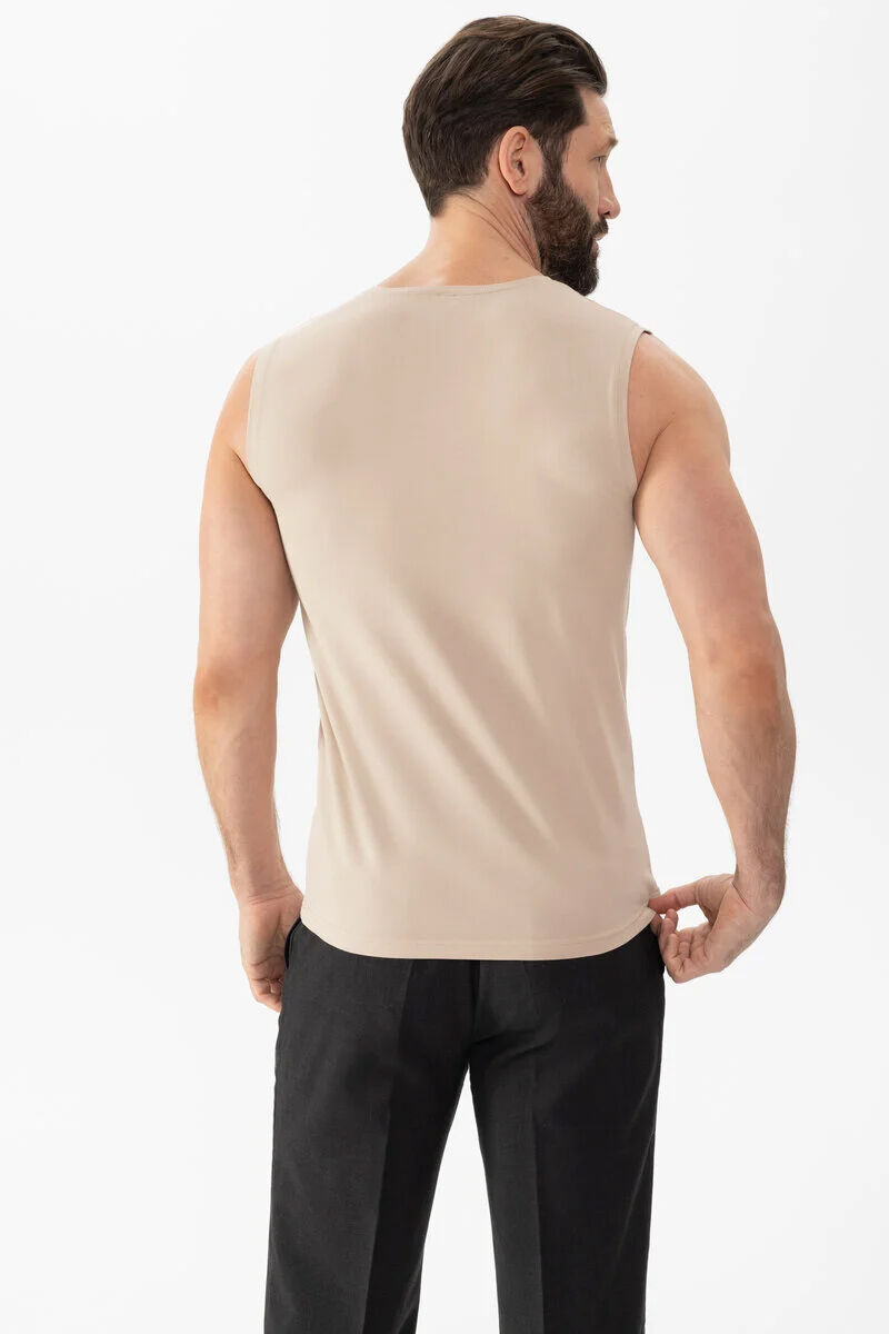 Mey heren muscle shirt Comfort Cotton, tanktop, beige