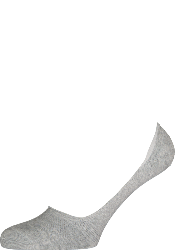 Burlington Everyday dames invisible sokken (2-pack), katoen, licht grijs Burlington Everyday dames invisible sokken (2-pack), katoen, licht grijs