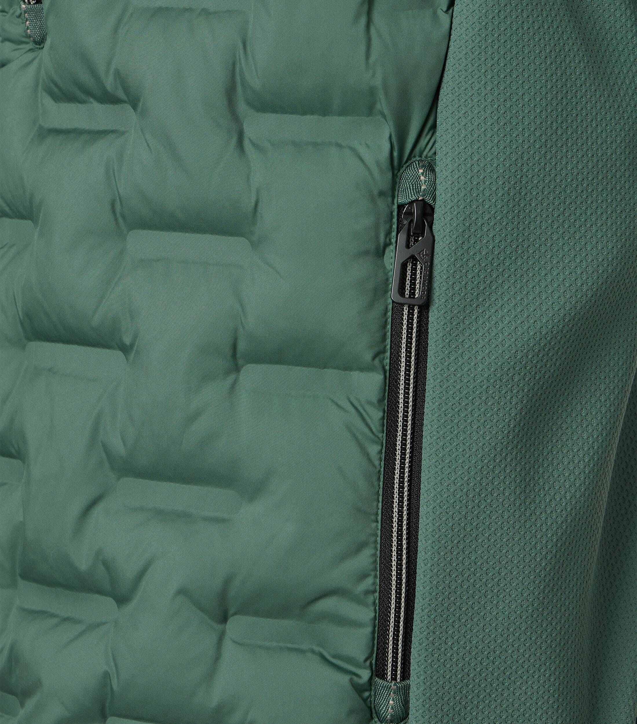 CASA MODA comfort fit bodywarmer, groen, wit