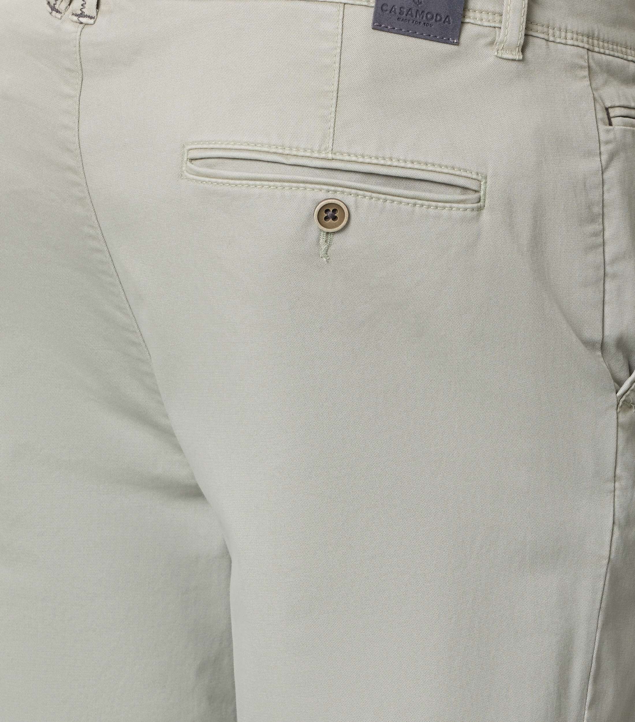 CASA MODA broek CHRIS, heren chino broek, groen