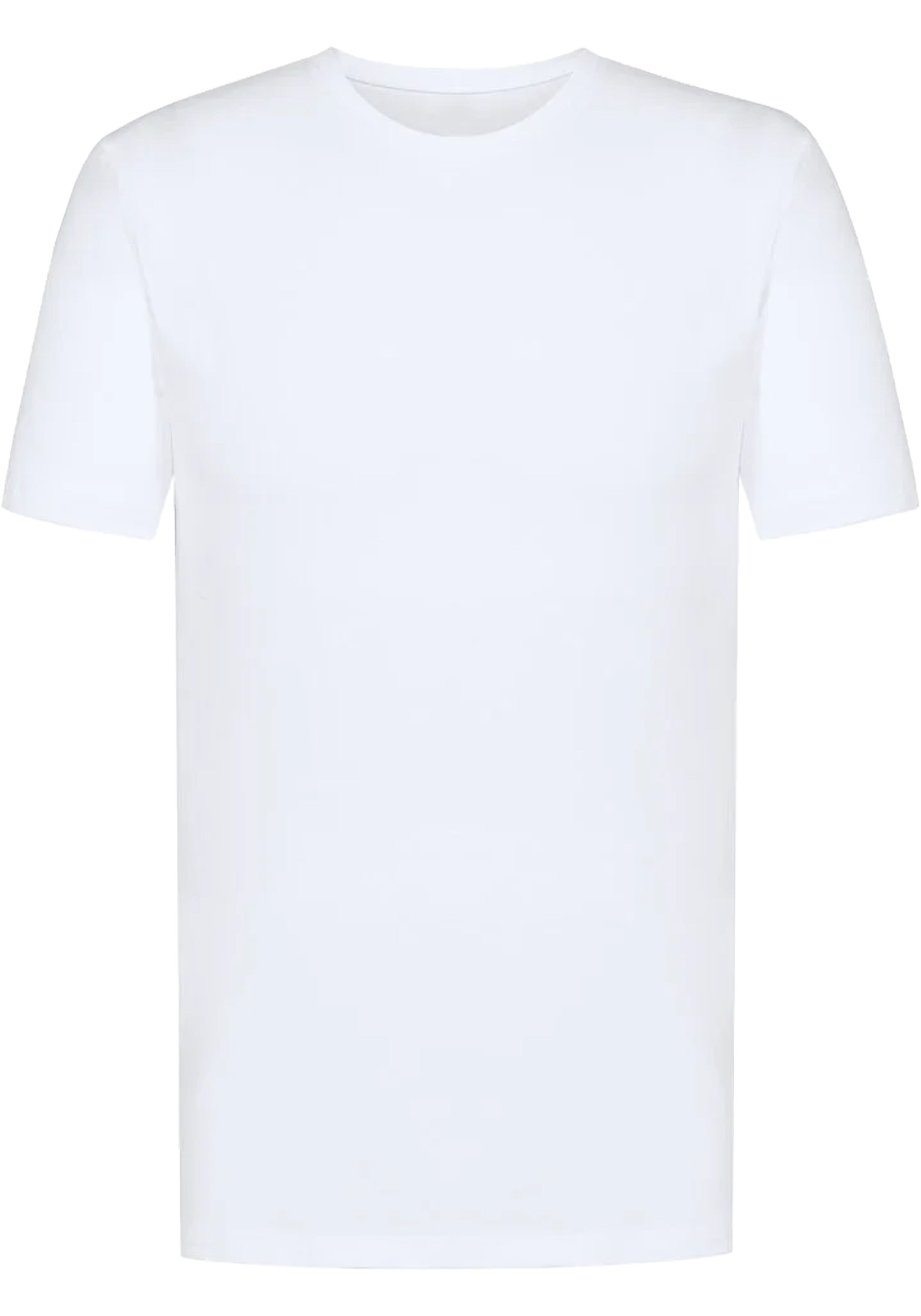 Mey heren T-shirt Comfort Cotton, T-shirt korte mouw met O-hals, wit
