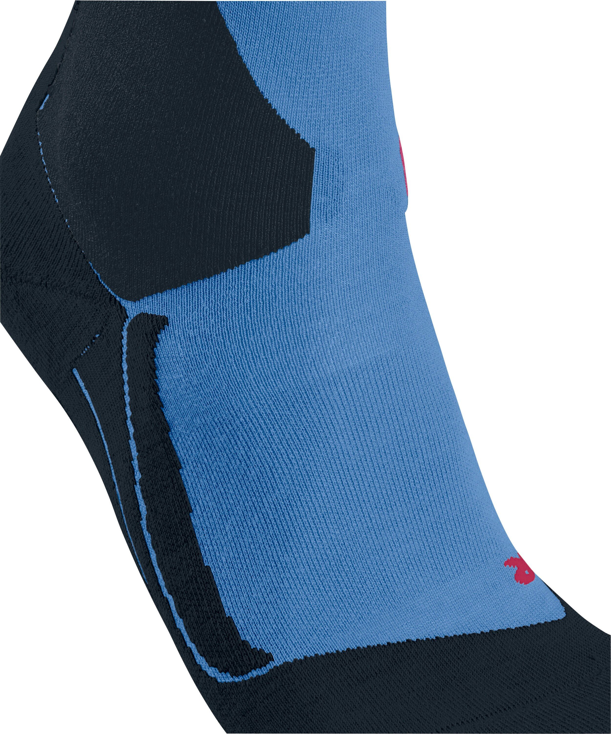 FALKE SK4 Advanced dames skiing kniekousen, blauw (morning sky)