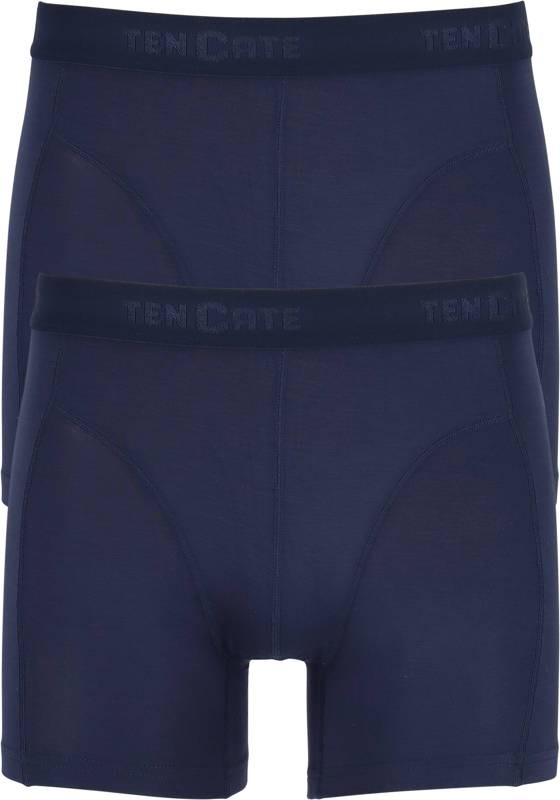TEN CATE Basics men bamboo viscose shorts (2-pack), heren boxers normale lengte, blauw TEN CATE Basics men bamboo viscose shorts (2-pack), heren boxers normale lengte, blauw