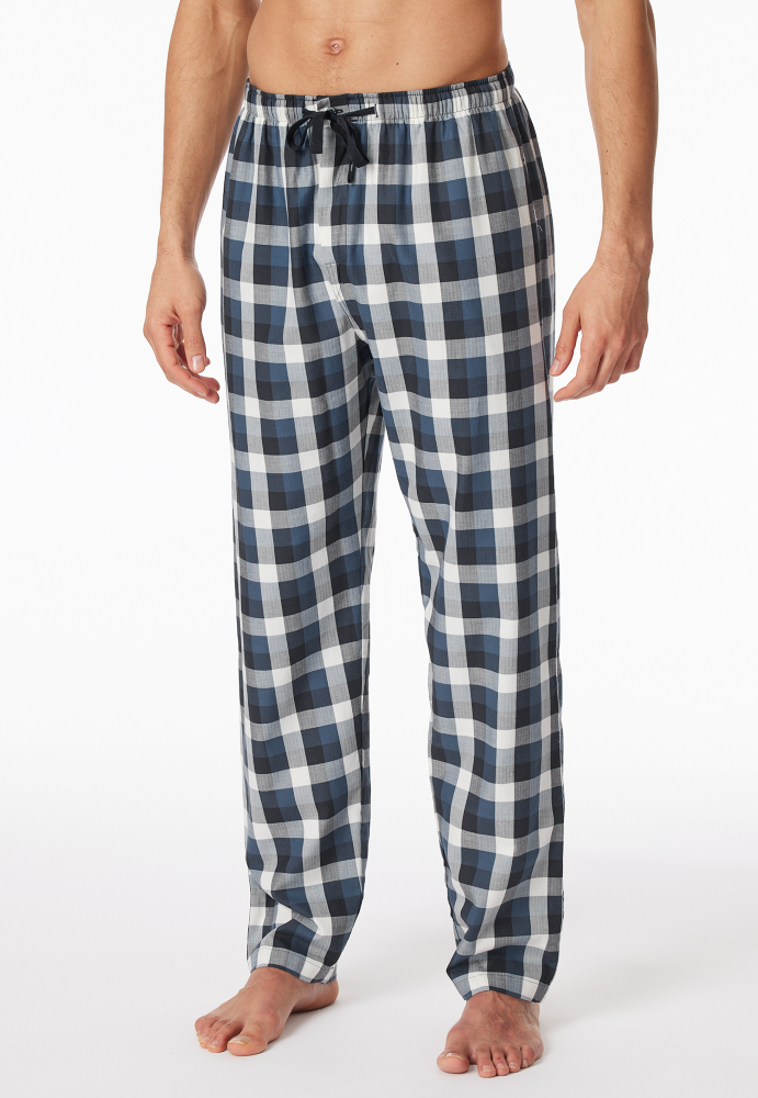 SCHIESSER Mix + Relax Pantalon, heren loungebroek, multicolour geruit