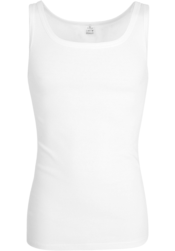 Gotzburg heren singlet O-hals (1-pack), wit Gotzburg heren singlet O-hals (1-pack), wit