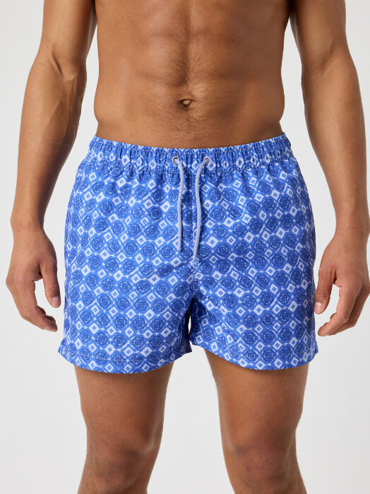 Bjorn Borg Print Swim Shorts, heren zwembroek, meerkleurige print