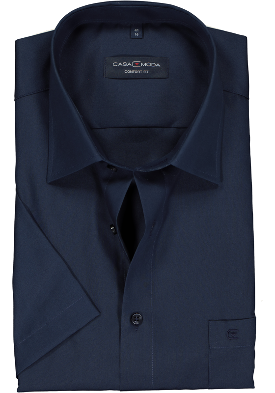 CASA MODA comfort fit overhemd, korte mouw, donkerblauw CASA MODA comfort fit overhemd, korte mouw, donkerblauw