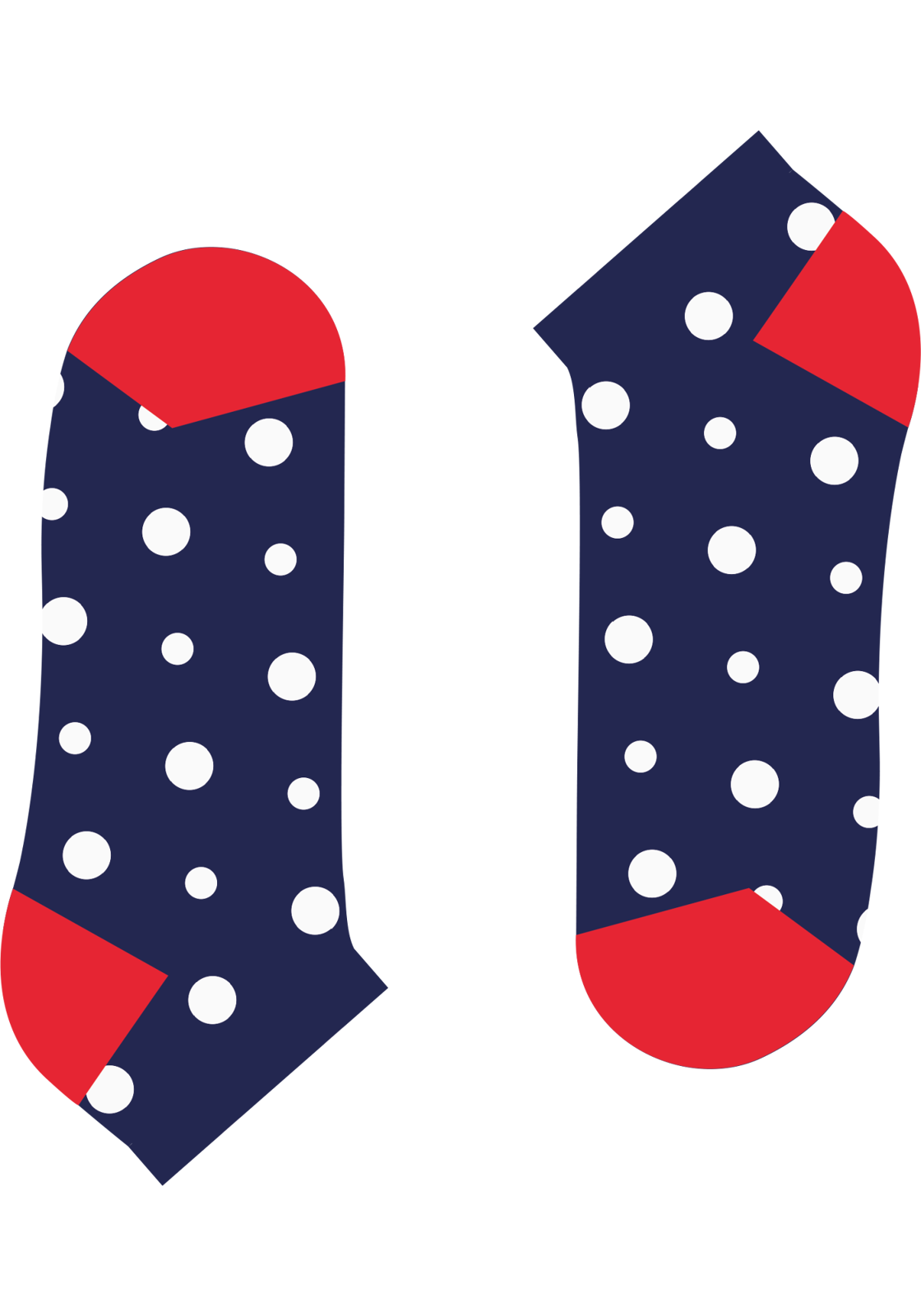 image_3_1122430_none_hsmxd05-6500-410 Happy Socks Mixed Dot Low Sock, unisex enkelsokken