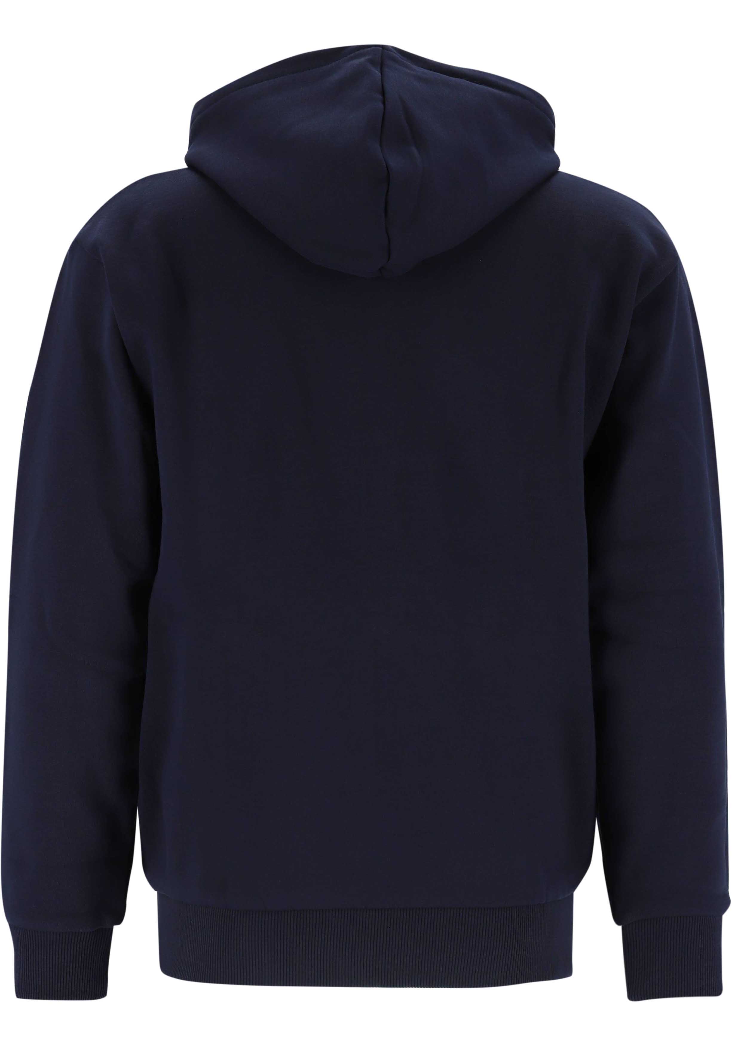 Lacoste heren hoodie sweatsvest, navy blauw