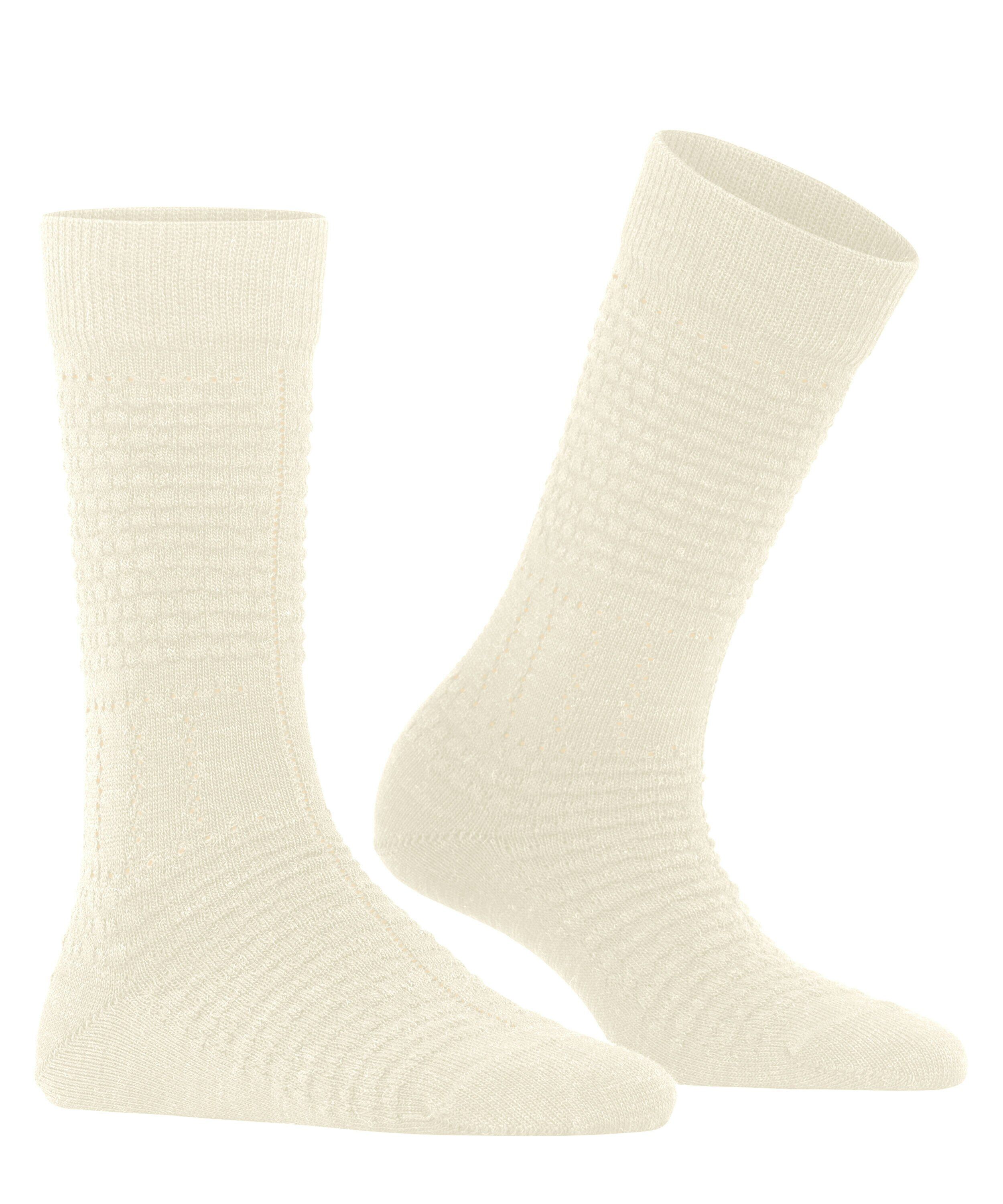 FALKE Fibre Root damessokken, parelwit (pearl)