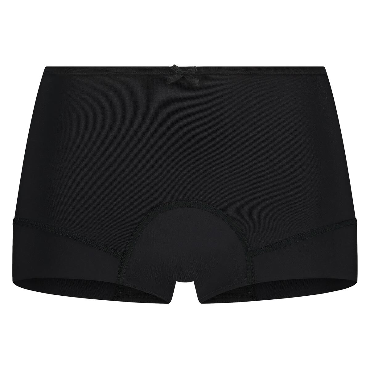 RJ Bodywear RJ dames Period Undies dames short medium flow (1-pack), menstruatieslip, zwart