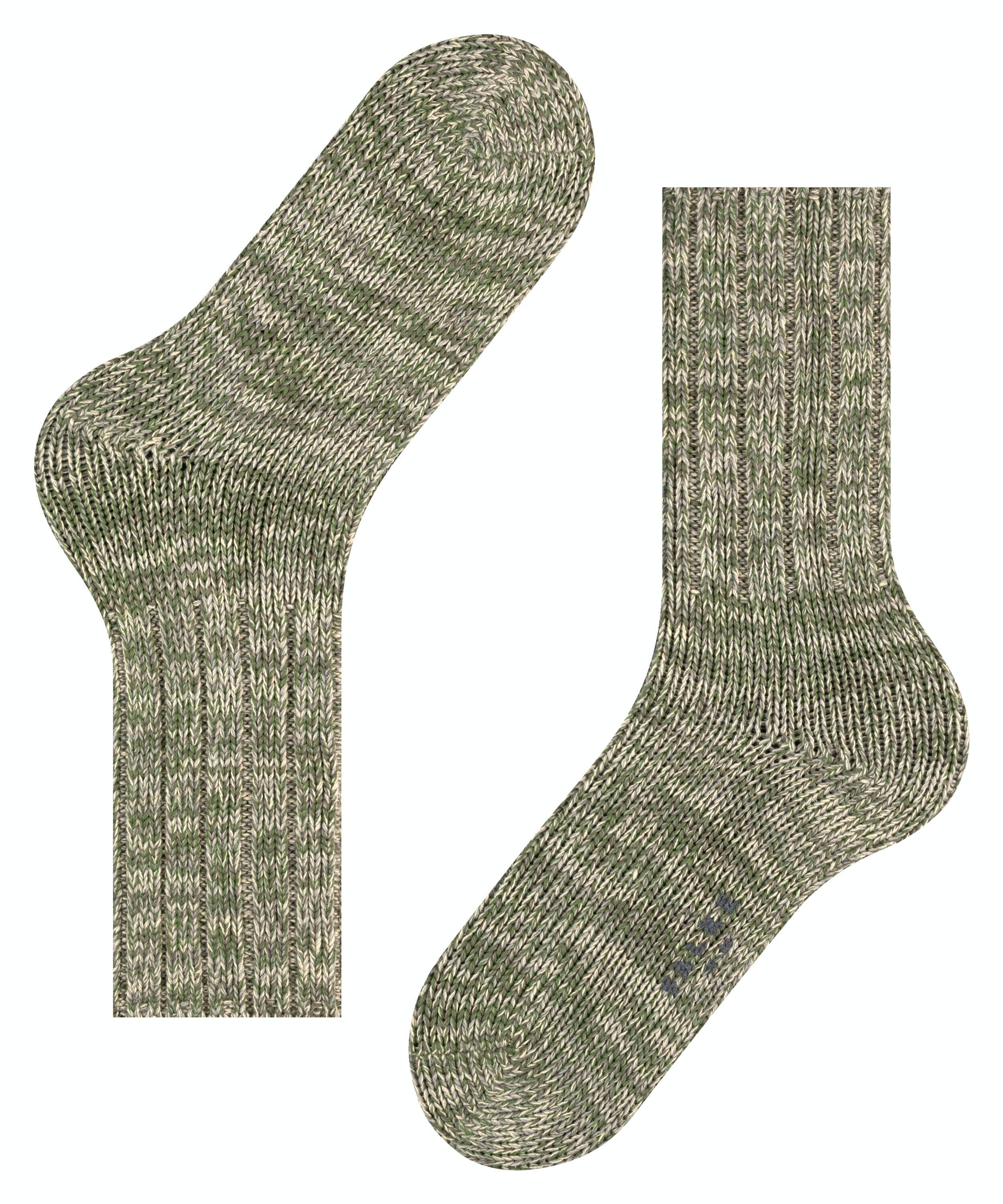 FALKE Brooklyn herensokken, groen (thyme)