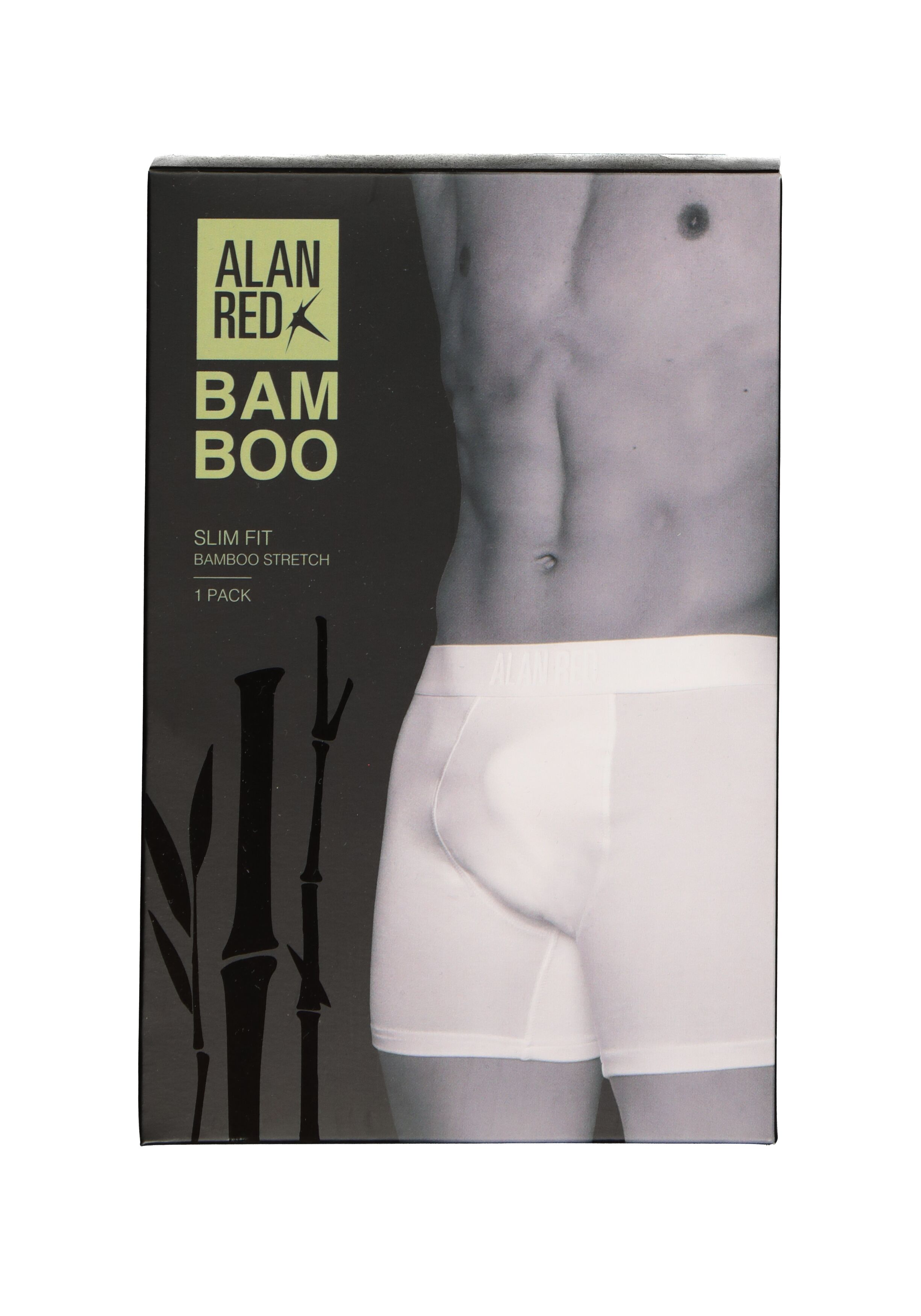 ALAN RED boxershorts Bomber bamboo (2-pack), donkerblauw