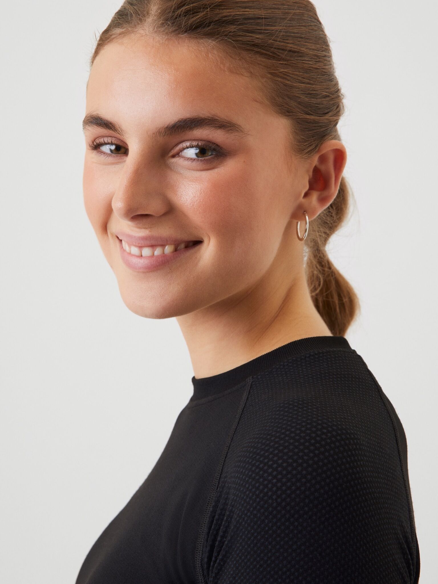 Bjorn Borg dames running seamless T-shirt, zwart