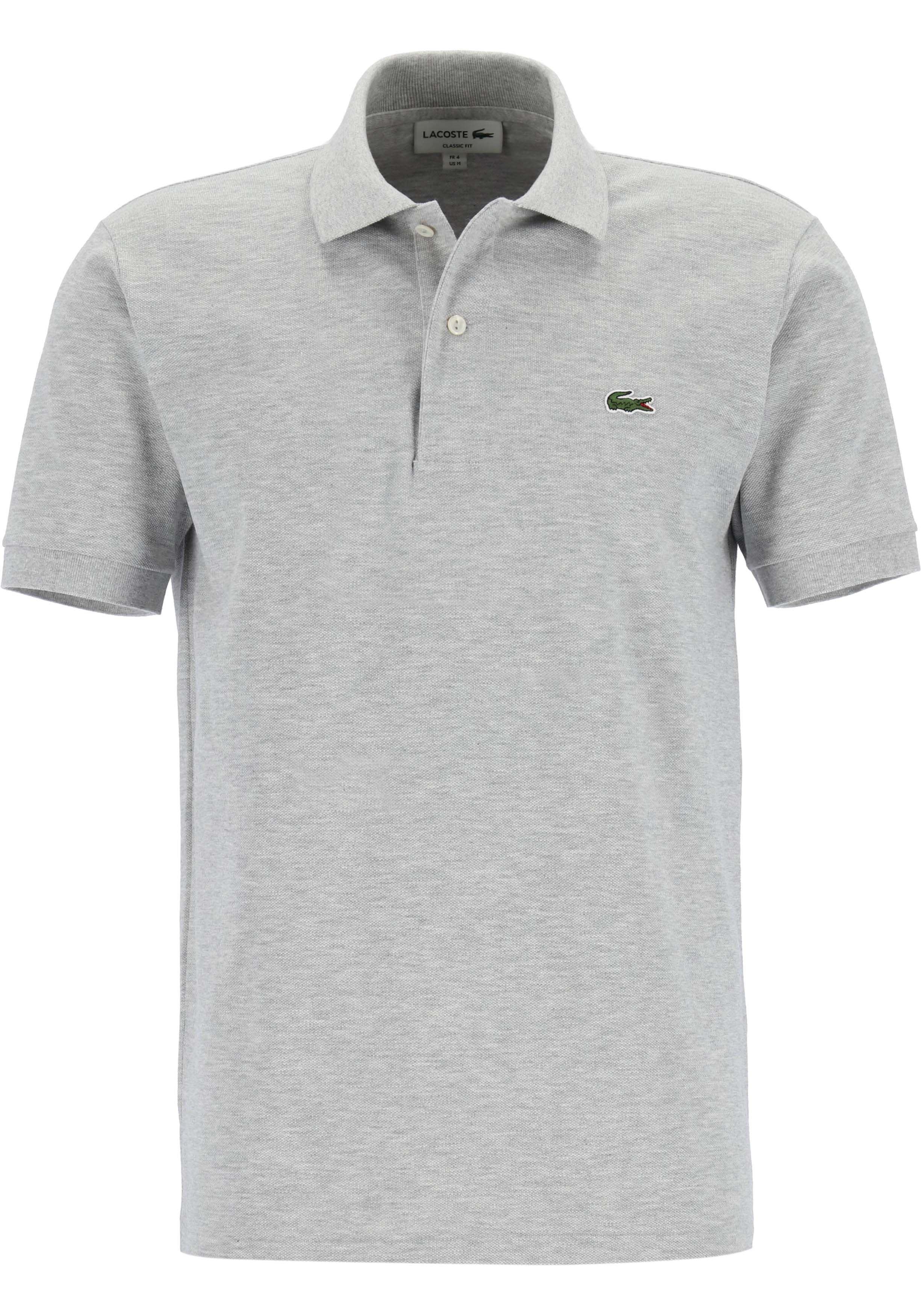 Lacoste Classic Fit polo, zilvergrijs