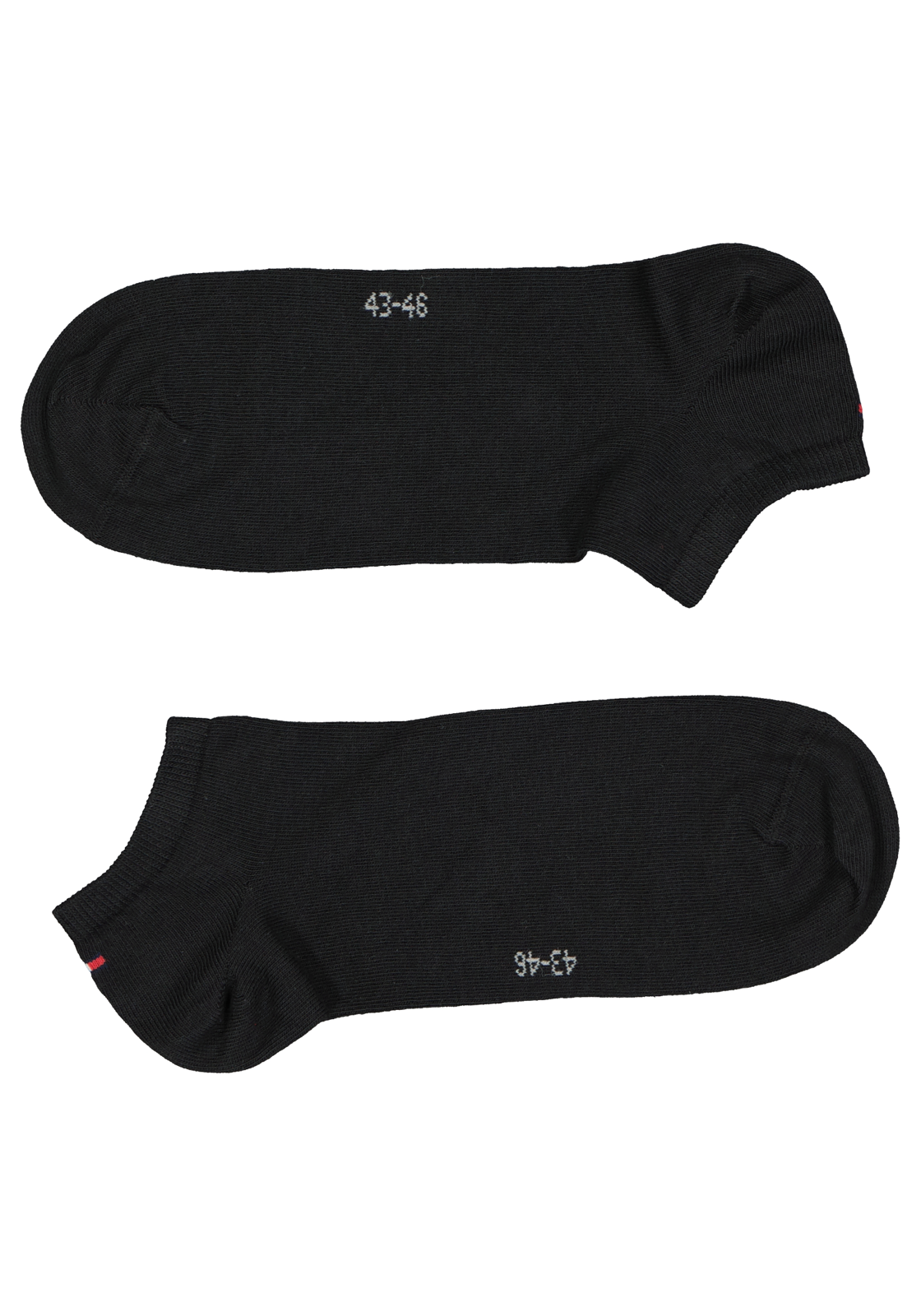 2-8713537926546_tommy_hilfiger_sokken__HR Tommy Hilfiger Sneaker Socks (2-pack), heren enkelsokken katoen, zwart