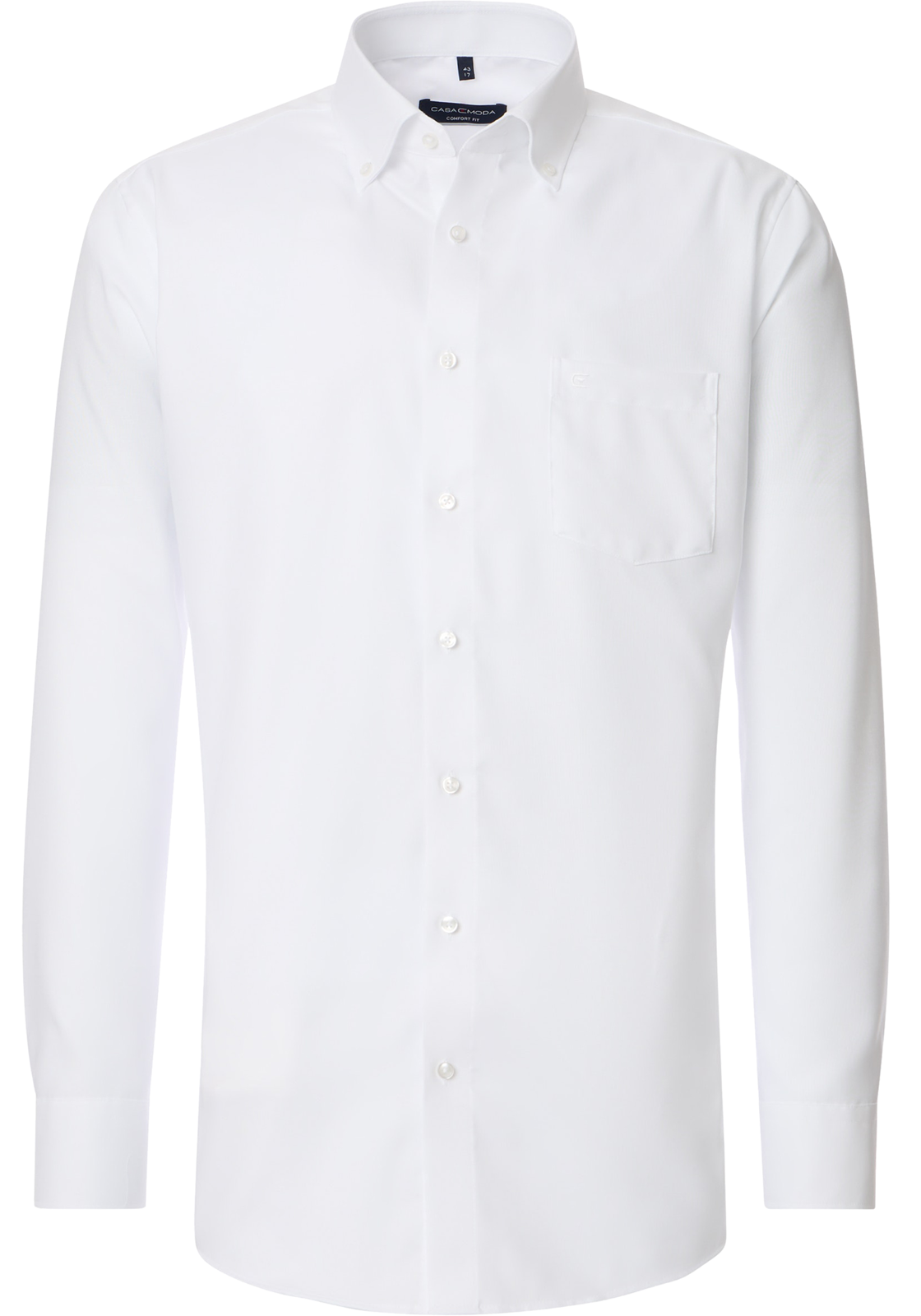CASA MODA comfort fit overhemd, Oxford, wit CASA MODA comfort fit overhemd, Oxford, wit