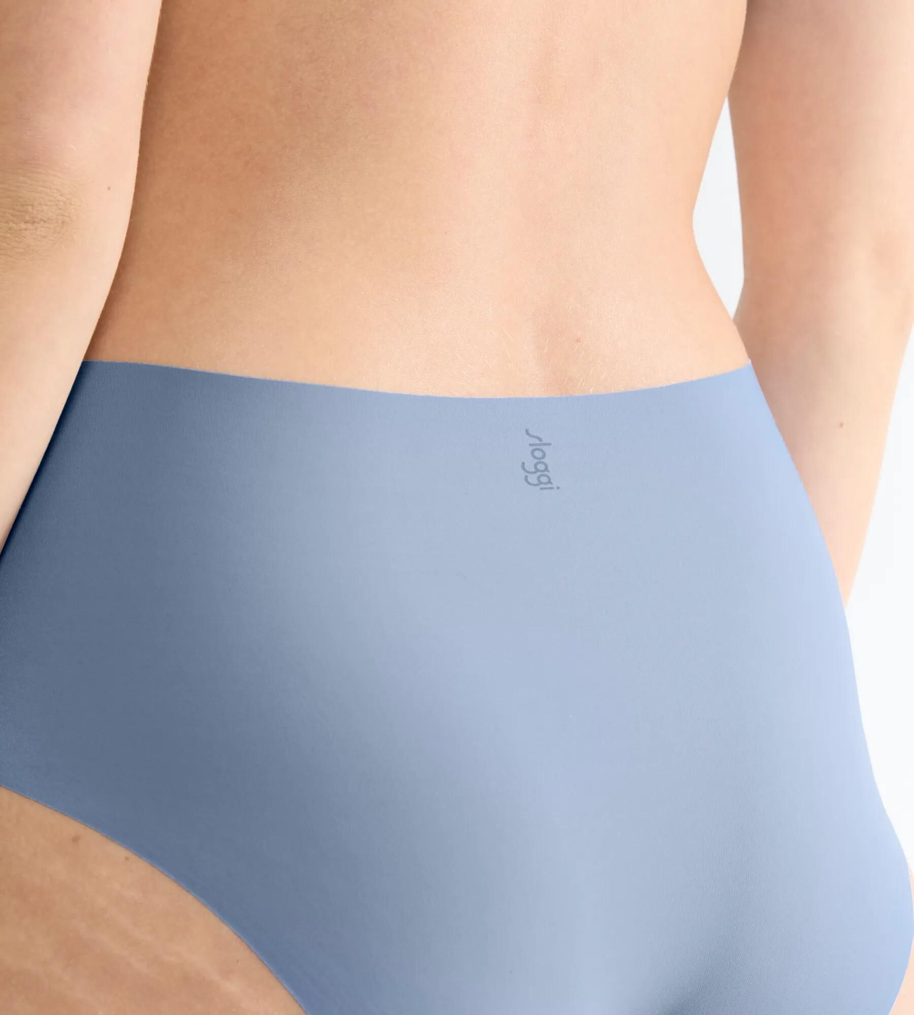 Sloggi Women ZERO Feel 2.0 High waist (1-pack), dames slip, middenblauw