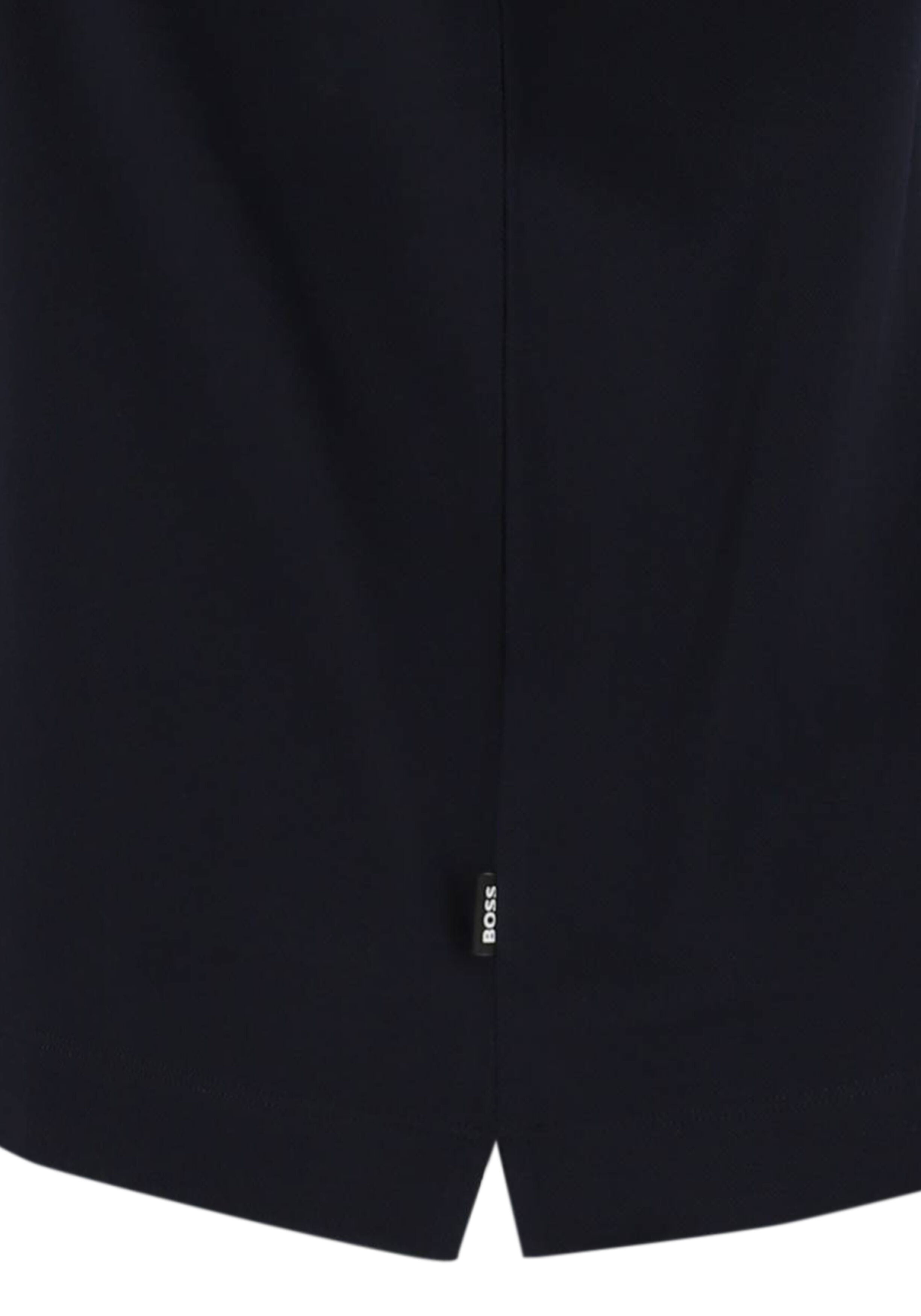 BOSS Parris regular fit heren polo, pique, donkerblauw
