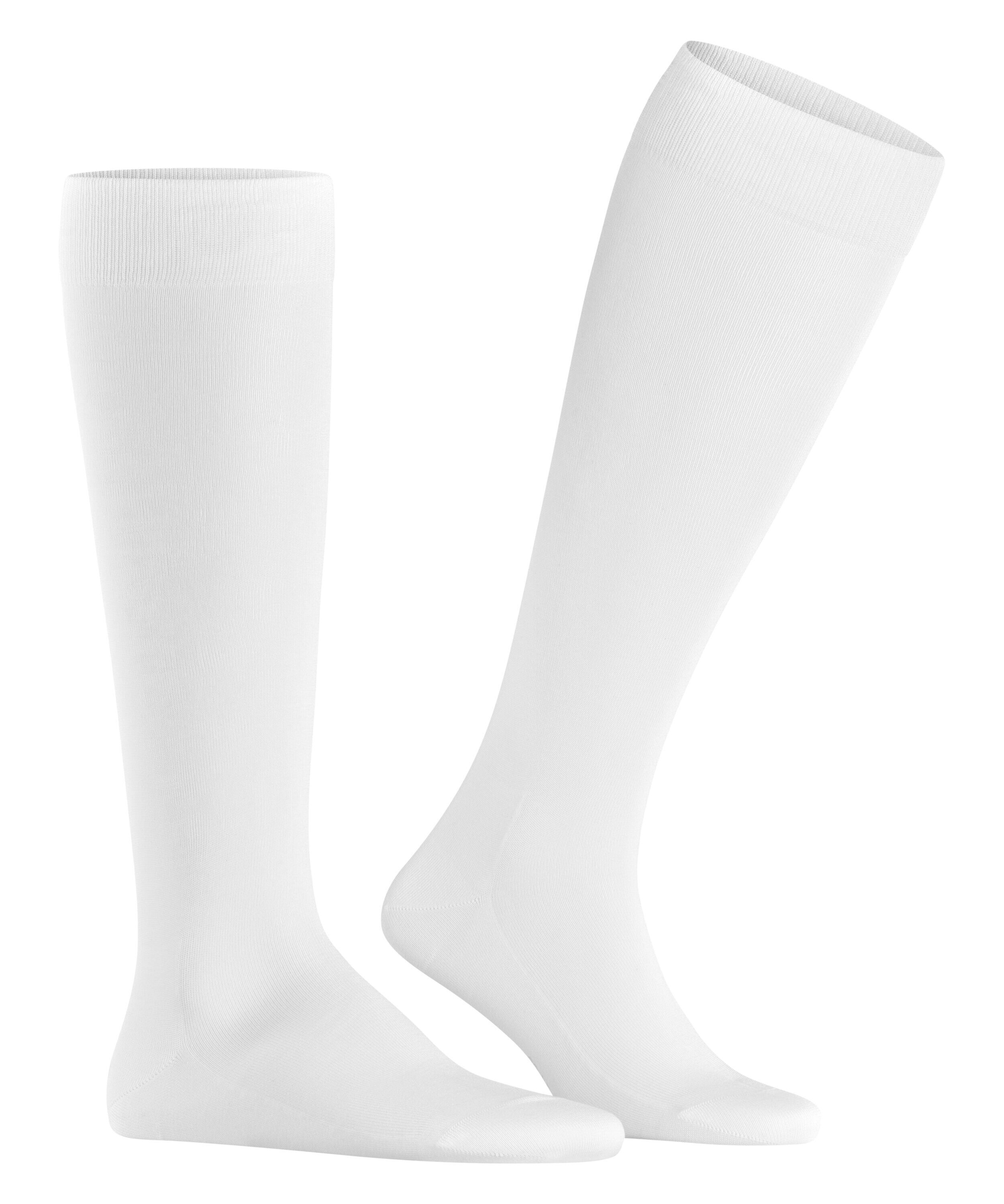 FALKE Tiago heren kniekousen, wit (white)