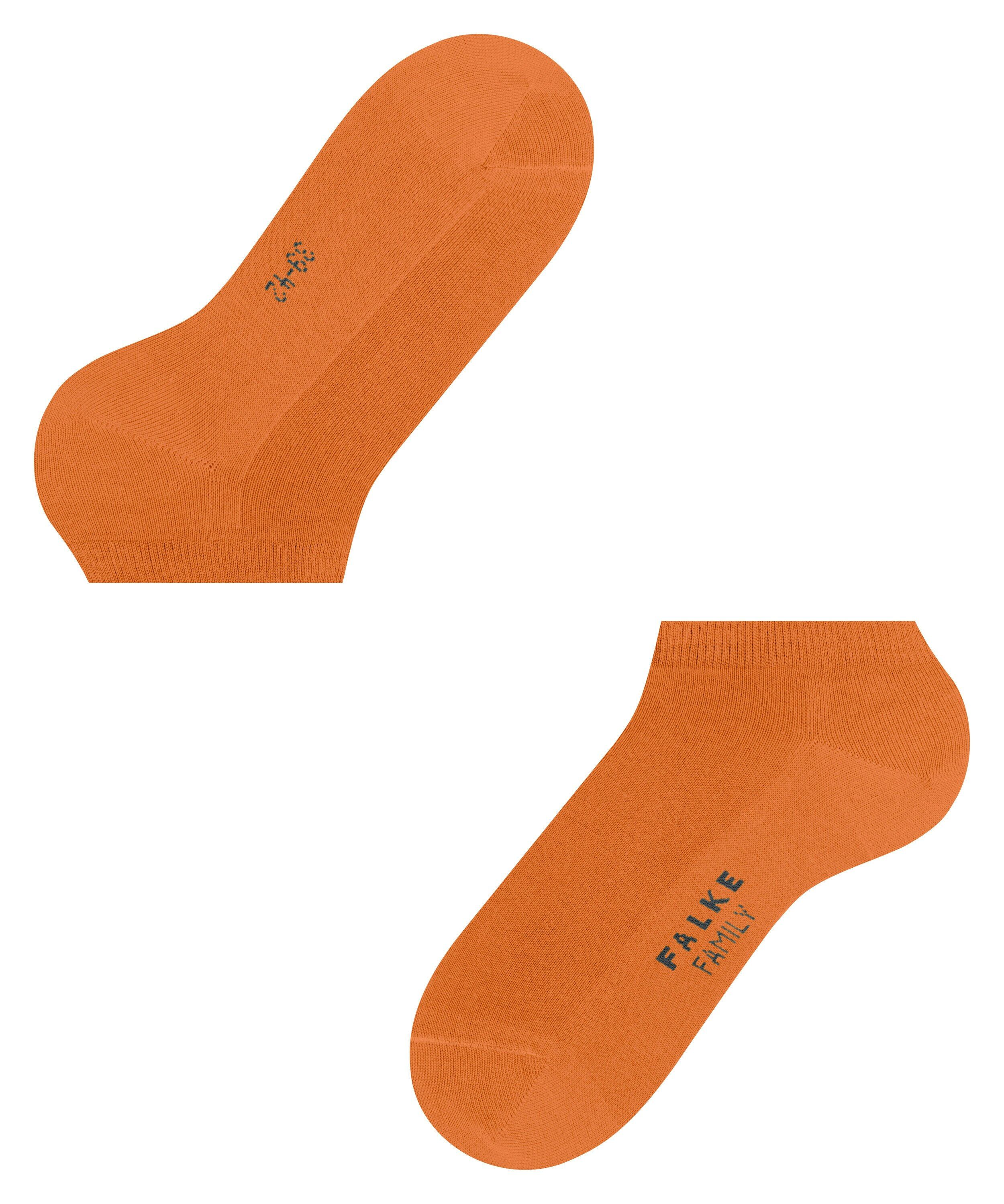 FALKE Family heren sneakersokken, oranje (sapote)