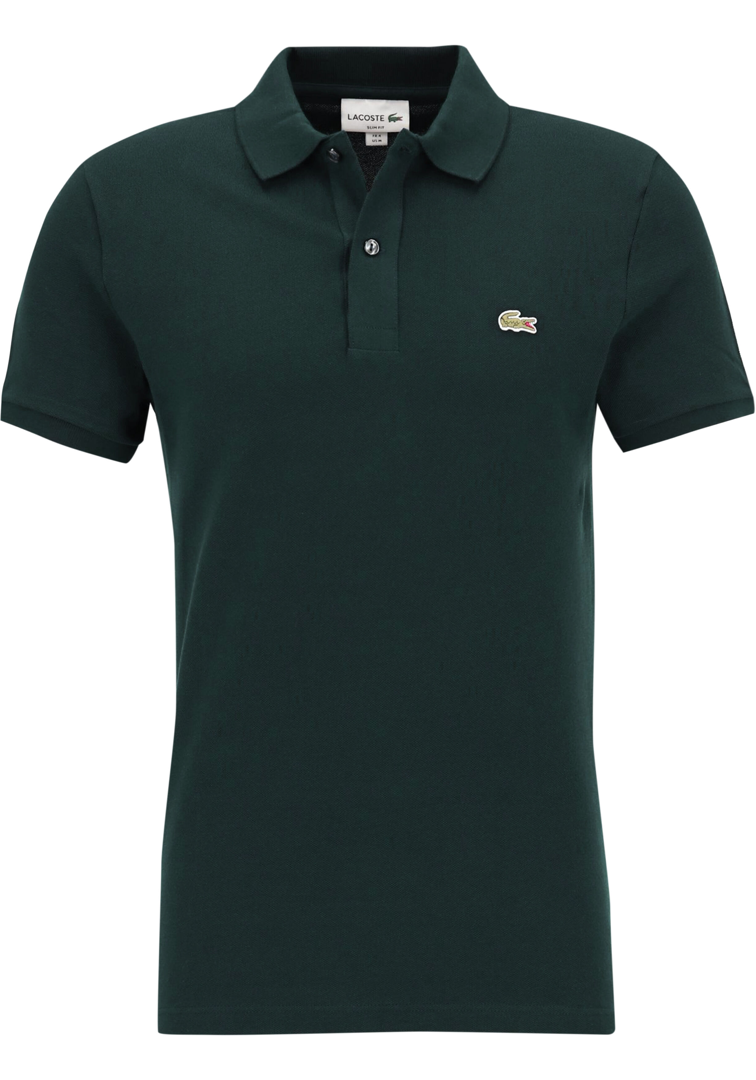 Lacoste Slim Fit polo, lindegroen