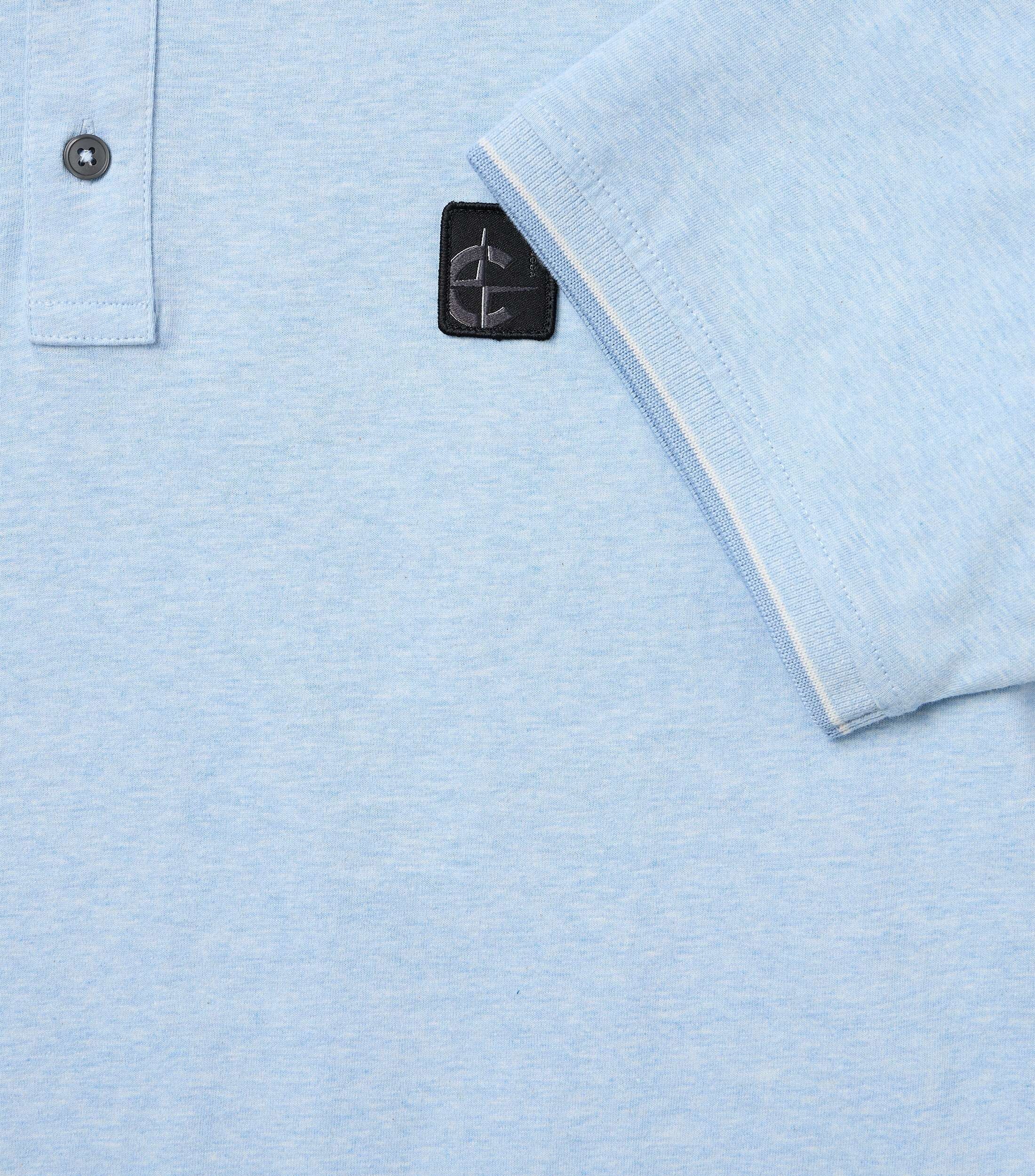 CASA MODA comfort fit heren polo, blauw