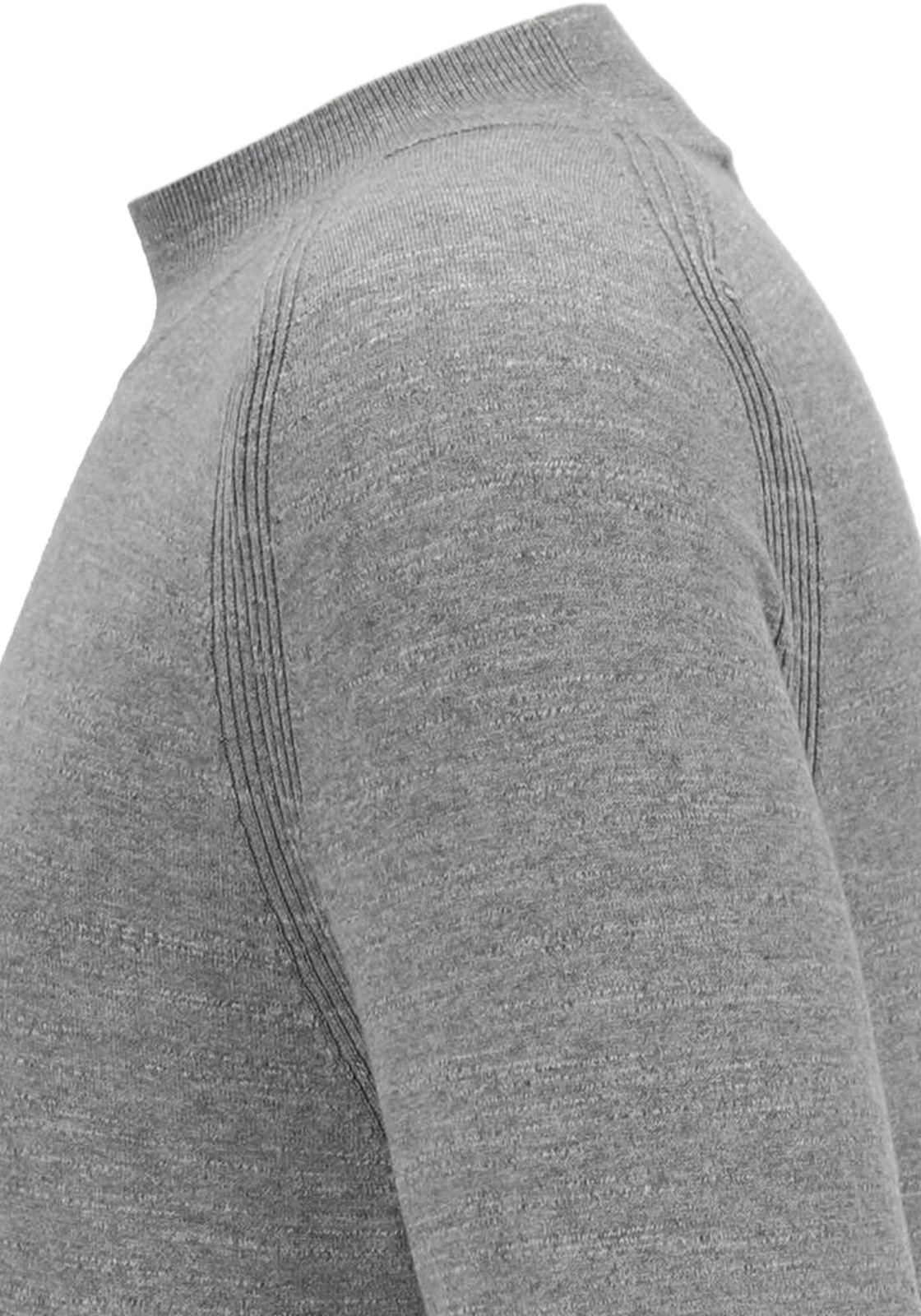 OLYMP modern fit trui katoen, turtleneck, zilvergrijs melange OLYMP modern fit trui katoen, turtleneck, zilvergrijs melange