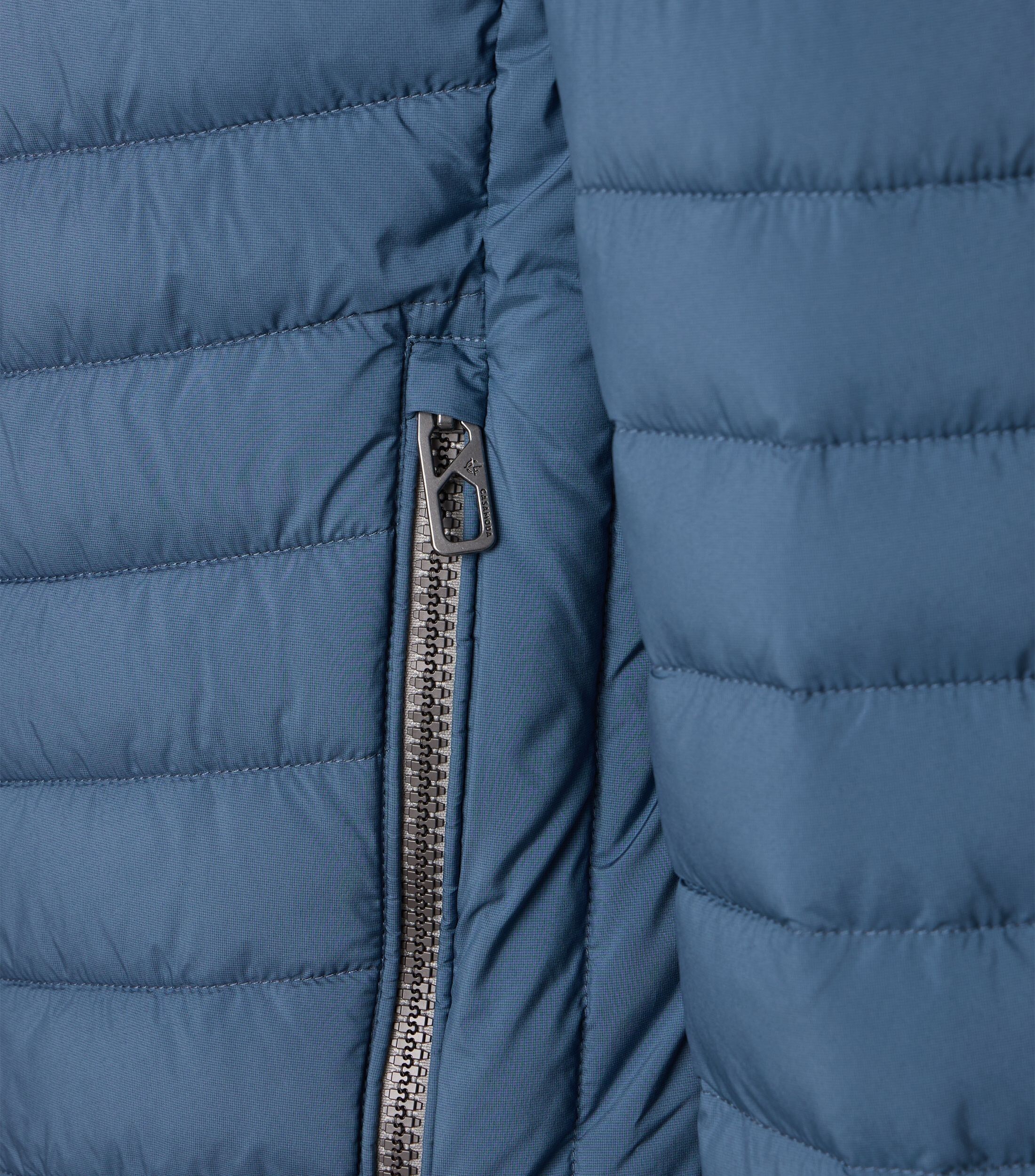 CASA MODA comfort fit tussenjas, donkerblauw, wit